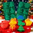 thumbnail image 3 of Kit para hacer jabón de Navidad MuseLuxe con base, moldes y más, 3 of 7
