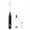 Color:Black, variant on Food Mixer Electric Power Kitchen Handheld Mixer with 3-Speed 3 Colors Stainless Steel Accessories for Baking Cake Cream