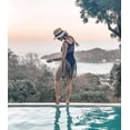 thumbnail image 4 of Ekouaer Beach Swimsuit Cover Up Women Crochet Bikini Coverups Summer Pool Swimwear Tassel Dress, 4 of 6