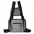 thumbnail image 2 of Outdoor Chest Rig Bag Reflective Vest Hip Hop Streetwear Adjustable Multifunction Harness Chest Bag Pack Front Waist Pouch Backpack, 2 of 7