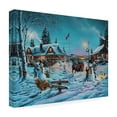 thumbnail image 4 of Trademark Fine Art 'Winter Bliss' Canvas Art by Geno Peoples, 4 of 4