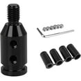 thumbnail image 1 of Car Shift Knob Adapter Thread Converter Shift Lever Adapter-12×1.25-Black(Two Pack) G01, 1 of 5