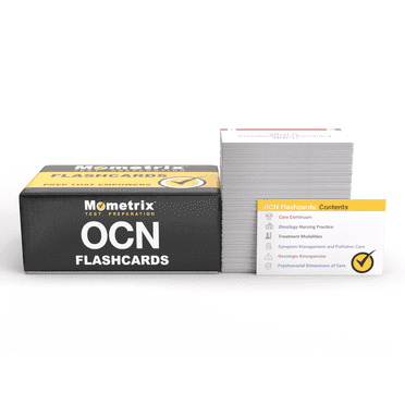 OCN Study Cards 2023-2024: Exam Review and Practice Questions for the ONCC Oncology Certified Nurse Test [Full Color Cards]