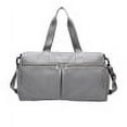 thumbnail image 1 of CSChome Sac de Sport avec Compartiment à Chaussures Grande Capacité Séparation Sec Humide Fermeture Éclair Imperméable Oxford Extérieur Weekender Nuit Gym Entraînement, 1 of 7