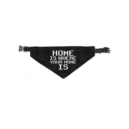 Home Is Pet Bandana -Smartprints Designs, Small