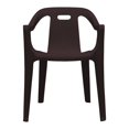 thumbnail image 2 of Silla Plastic Trends Rectangular blanca, 2 of 4