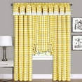 thumbnail image 3 of Achim Casual Buffalo Check Rod Pocket Energy Efficient Valances, 58.00" x 14.00", 3 of 4