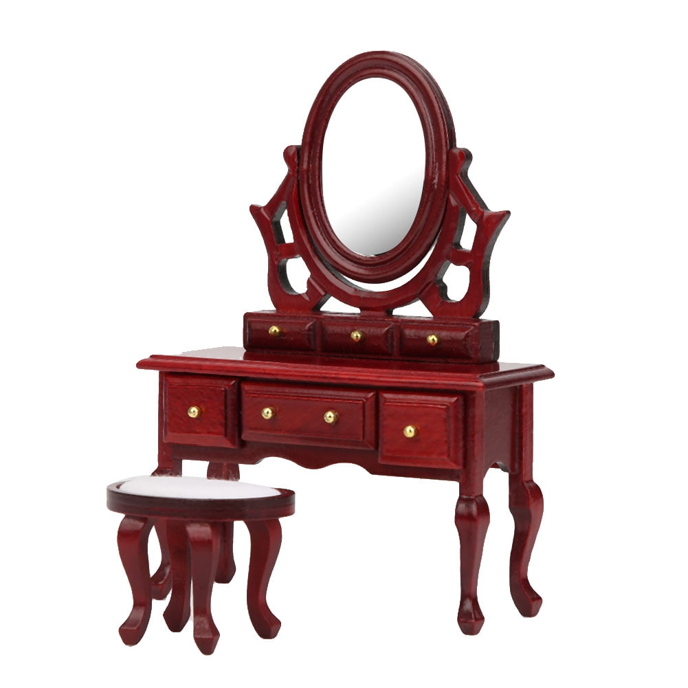 Dollhouse vanity & stool discount
