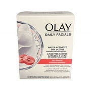 OLAY Daily Facial Hydrating Cleansing Cloths with Grapeseed Extract, Makeup Remover 33 ea (Pack of 2)