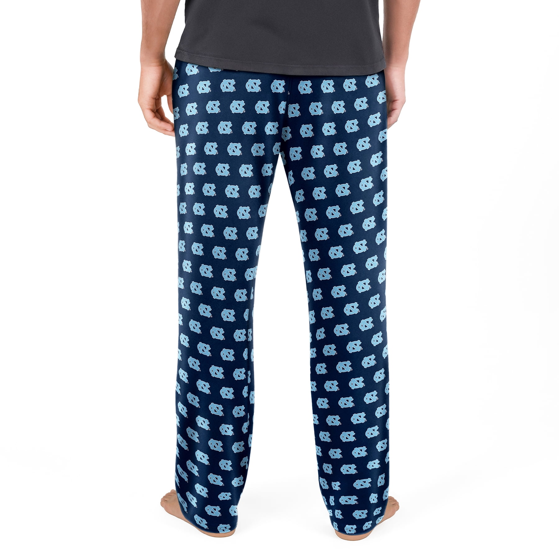 NCAA Mens North Carolina Tarheels All Over Print Pajama Pants