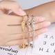 thumbnail image 5 of Símbolo Infinito De Las Mujeres Ajustable Diy Brazalete Para Las Mujeres Niñas Plata, 5 of 9