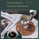 thumbnail image 4 of Olla Moka Cafetera Espresso Aluminio Geyser Cafetera Latte Estufa Café CláSico Barista Accesorios, 4 of 7