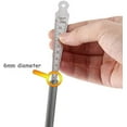 thumbnail image 5 of Taper Gage 1-15mm Stainless Steel Taper Welding Gauge Inch & Metric Feeler Gap 1/32-5/8 Inch Hole Diameter Measuring Tool for Tapering Measurement, 5 of 6