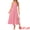 Red, variant on DARING DIVA Women's Gingham Strapless Maxi Summer Casual Sundress S Black