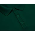 thumbnail image 4 of COOFANDY Men's Polo Shirt Slim Fit Long Sleeve Button Down Collar Soft Touch Knit Fabric, 4 of 5