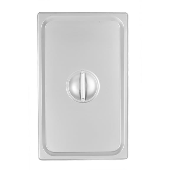 Full Size Solid Stainless Steam Table Cover, Each