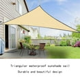 thumbnail image 5 of Limited Time Deal karymi 118x118x118 Inch Triangles Sun Shade Sails Block Awning for Outdoor Patio Garden Backyard Limited Time Deal Weekly flyer Sports and Outdoors, 5 of 7