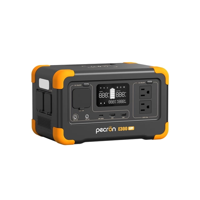 Estación de Energía Portátil Pecron E300LFP 288Wh 600W CA