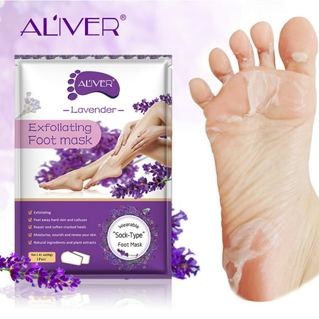 Tuscom Hot Remove Dead Skin Foot Mask Peeling Cuticles Heel Feet Care Anti (Best Treatment For Dry Peeling Feet)