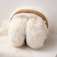 thumbnail image 6 of Ear Muffs&nbsp;For Winter Women,Foldable Winter Lint Earmuffs For Cold Insulation Thickened Earmuffs For Outdoors Windproof Earmuffs And Long Lint Hair In Two Colors, 6 of 8