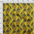 thumbnail image 2 of oneOone Cotton Cambric Fabric Leaves|Floral & Paisley Block Fabric Prints By Yard 56 Inch Wide, 2 of 4
