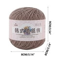 thumbnail image 3 of Dvkptbk Yarn Lace Thread DIY Woven Mercerized Fine Thread Crochet Yarn Crochet Kit for Beginners, 3 of 5