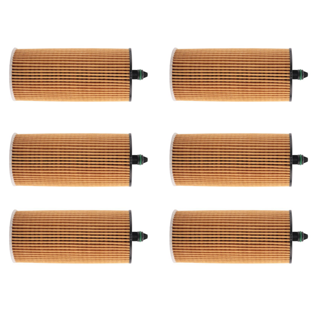 6 Piezas Filtro de Aceite 11428575211 Para- F34 F31 F30 F80 316D 318D 320D 320I 330I / F33, F83, F32, F82, F36