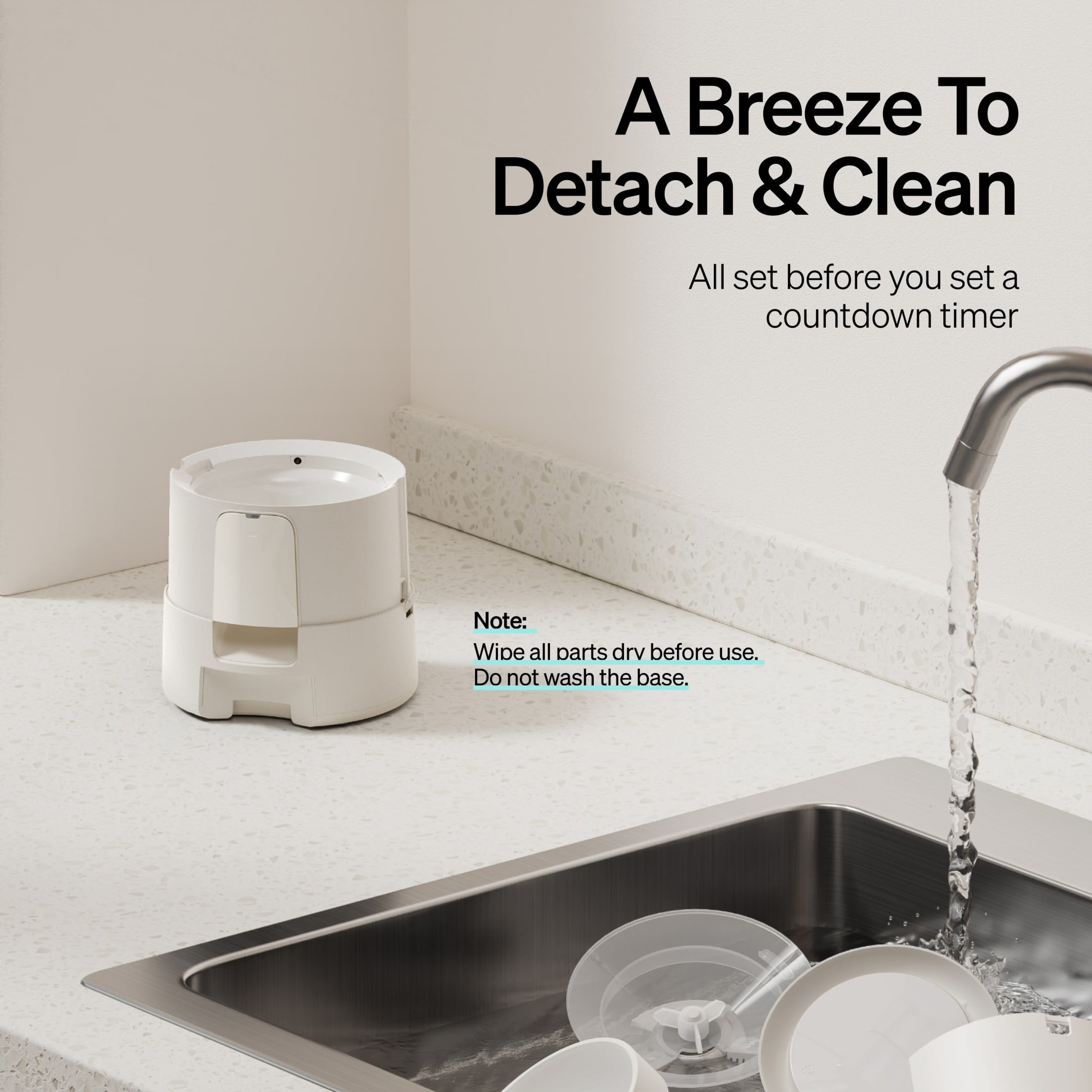 Air Automatic Feeder White