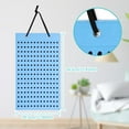 thumbnail image 6 of Organizer, Organizer Hanging Shoe Charm Holder,Portable Shoe Decoration Charms with 180 Holes,Charms Display Stand Wall Mounted Display Holder,Shoes Hanging light blue, 6 of 6