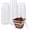 4oz-100pack, variant on 50 Pack 4oz Mini Dessert Cups with Soopns, Clear Square Dessert Bowls Small Plastic Parfait Cups Appetizer Cups for Wedding Party