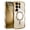Gold, variant on Dteck Magnetic Case for Samsung Galaxy S24 Ultra,Shockproof Wavy Clear Case Compatible with Mag Safe Electroplated TPU Cover for Samsung Galaxy S24 Ultra,Darkpurple