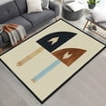 thumbnail image 2 of Casavani Handmade Cotton Area Rugs for Living room Bedroom Dining room, Beige 4x7 feet, 2 of 6