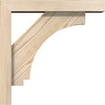 thumbnail image 2 of Ekena Millwork 3 1/2"W x 14"D x 14"H Imperial Block Smooth Bracket w/ Offset Brace, Douglas Fir, 2 of 25