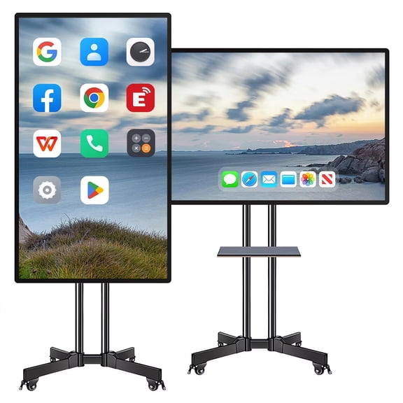 OH Interactive Whiteboard 49''Screen Mirroring Reverse Control IR Touch Wireless 4G/WiFi Connectivity for Digital Signage, Classrooms & Conferences