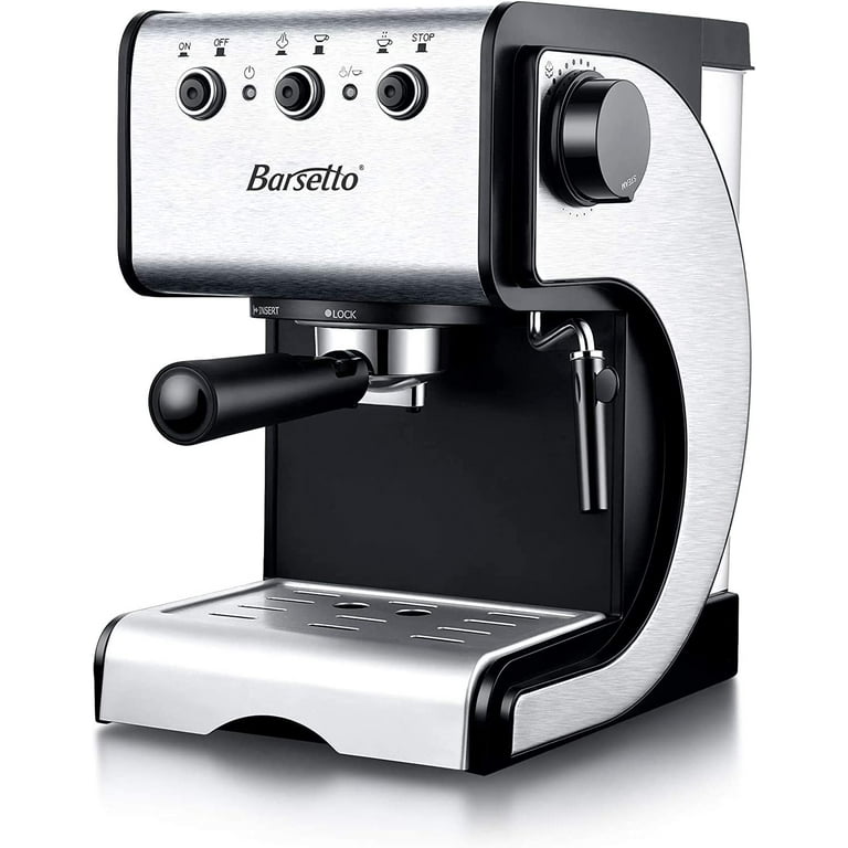 Barsetto espresso machine with 2024 milk frother 15 bar pump