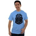 thumbnail image 4 of Big Bad Beard Dad Fathers Day Gift Men's Big & Tall Crewneck Graphic Tee Brisco Brands 2X, 4 of 5