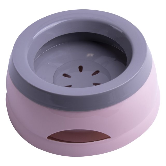 Pet Life 'Hydrain' Cuenco para mascotas con agua y comida anti-derrames - Talla única / Rosa Pet Life S11PK