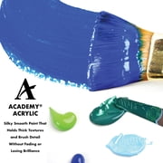 (2 pack) Grumbacher Academy Acrylic Paint 75ml Tube - Titanium White