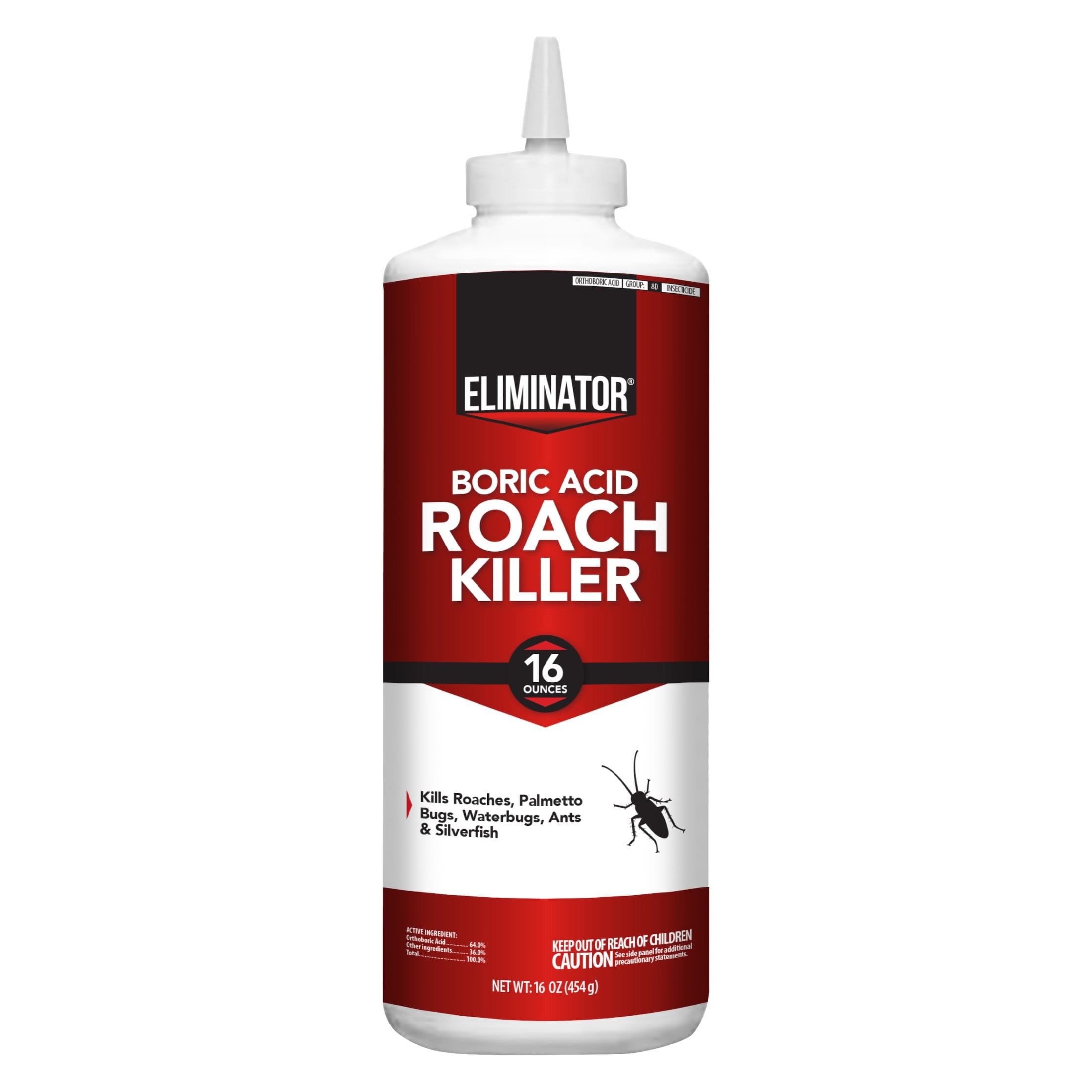 Eliminator Boric Acid Roach Killer 16 ounce