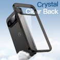 thumbnail image 2 of JETech Case for Google Pixel 11 Pro XL, Anti-Yellowing, Hard PC Clear Back, TPU Bumper (Black), 2 of 6