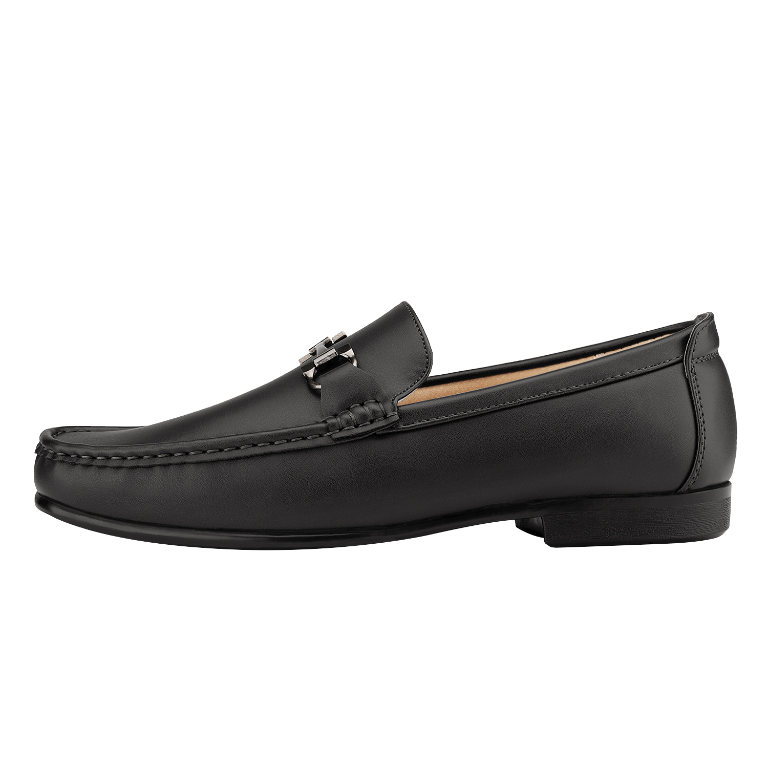 Bruno Marc Men's Moccasin Loafer Shoes Men Dress Loafers Slip On Casual Penny Comfort Outdoor Loafers HENRY-1 BLACK Size 9 - image 4 of 5