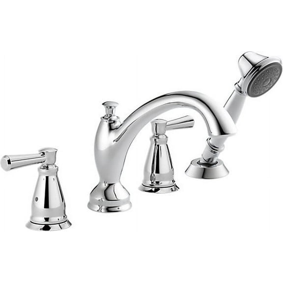 Delta T4793 Linden Roman Tub Filler Faucet Trim - Chrome