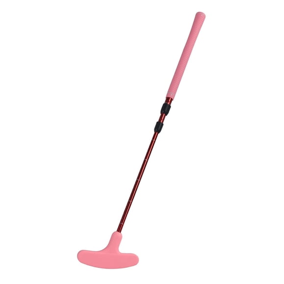 Ethern Golf Putter Telescopic Lightweight Two Way Comfortable Grip Kids Putter Right or Pink
