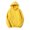 Yellow#mens heavyweight hoodie, variant on LMKIHUSA Mens Plain Hoodies Drawstring Long Sleeve Comfy Sweatshirts Casual Trendy Loose Sherpa Workout Pullovers with Pockets Khaki,XXL