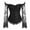 Black, variant on TAIAOJING Women Steampunk Leather Zipper Goth Steel Vintage Tops Steampunk Bustiers Corsets