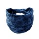 thumbnail image 2 of Sonducket Diademas Bohemian Sport Banda para el sudor Pañuelo de ala ancha Accesorios Yoga Accesorio para el cabello flor azul, 2 of 6