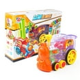 thumbnail image 3 of Transparent Domino Toy Train For Children, 3 of 4
