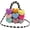Blackwhite, variant on CoCopeaunt Tote Bag Women Cute Loves Trendy Small Shoulder Bag Quilted Casual Soft Crossbody Bag