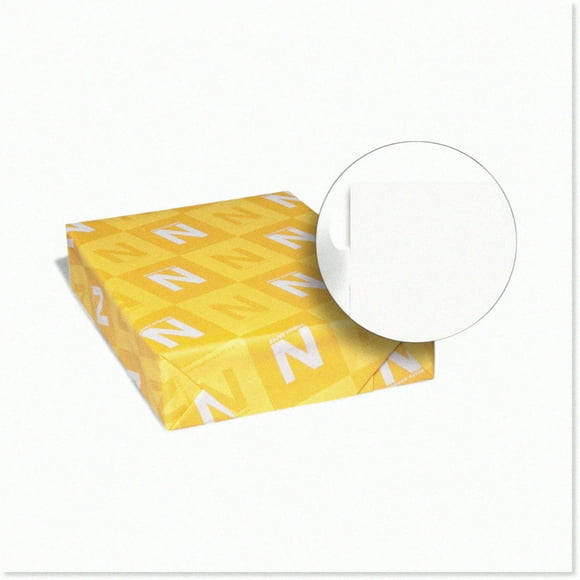 Neenah Bright White Index - Heavyweight Cardstock for Professional Printing - 110lb, 8.5x11, 250 Sheets - Smooth Finish, 94 Brightness