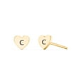 thumbnail image 1 of Initial Stud Earrings, 1 of 2